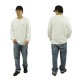 �ݥ� ���ե������ ��� ĹµT����� ������ POLO RALPH LAUREN �����ޥ�T����� ��åե����� ����T FOLDED WAFFLE LONG SLEEVE CREE TEE T-SHIRT PWLC2 WHITE / CRUISE NAVY LOGO