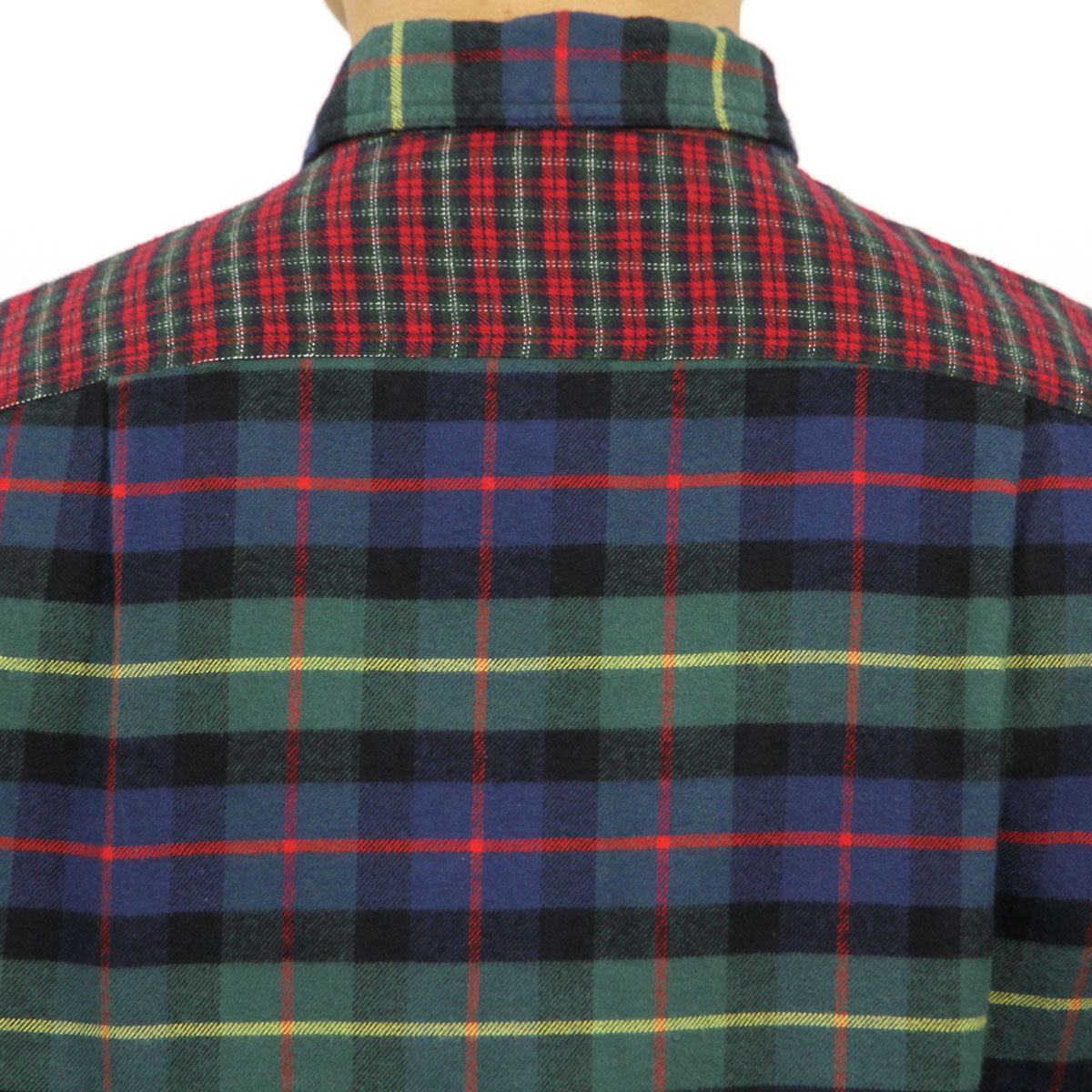 ���������롼 J.CREW ������ ��� �ܥ�������� Ĺµ�ͥ륷��� SLIM MIXED FLANNEL SHIRT H2110 HOLIDAY PLAID A38B B1C C1D D6E E08F