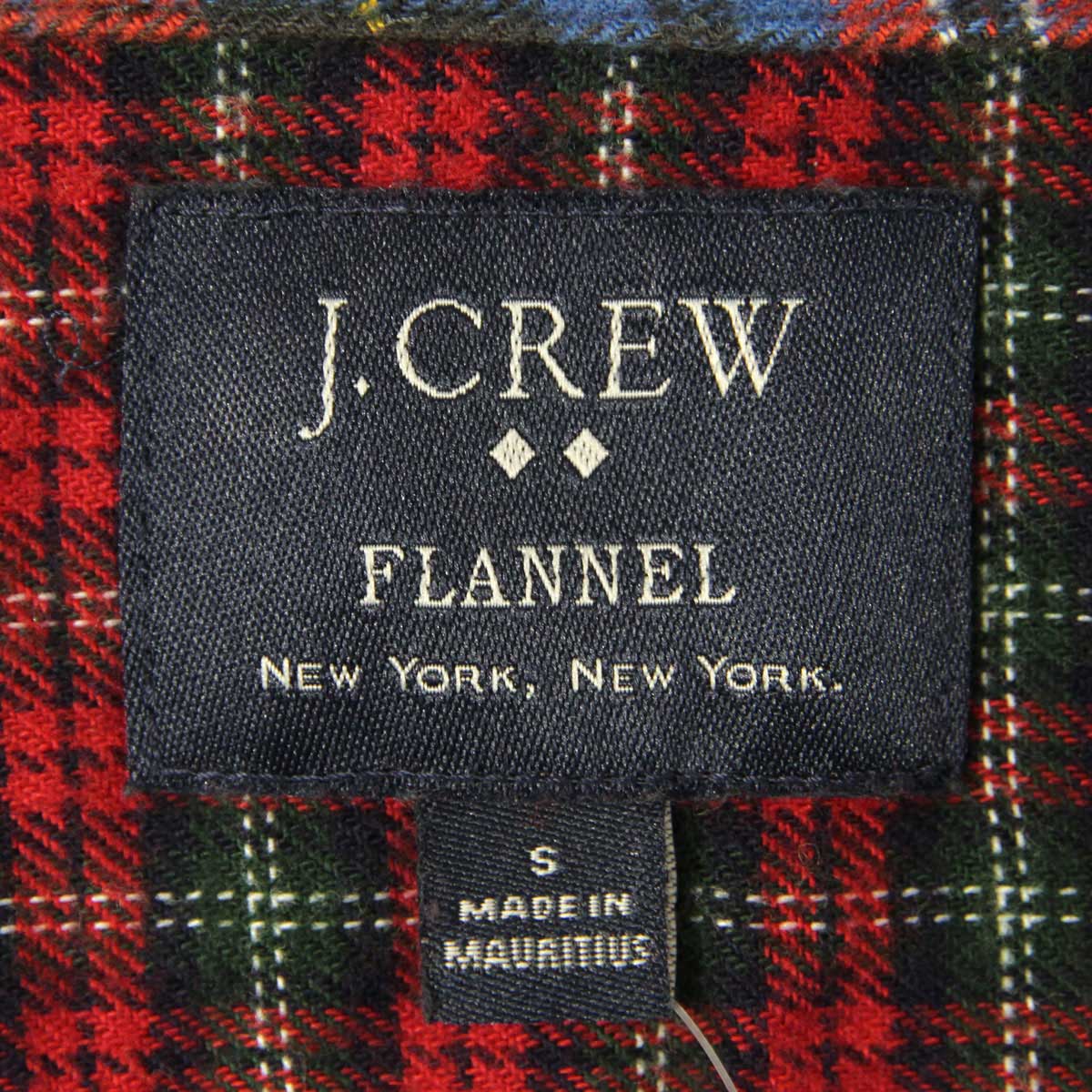 ���������롼 J.CREW ������ ��� �ܥ�������� Ĺµ�ͥ륷��� SLIM MIXED FLANNEL SHIRT H2110 HOLIDAY PLAID A38B B1C C1D D6E E08F