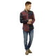 ���������롼 J.CREW ������ ��� �ܥ�������� Ĺµ�ͥ륷��� SLIM MIXED FLANNEL SHIRT H2110 HOLIDAY PLAID A38B B1C C1D D6E E08F