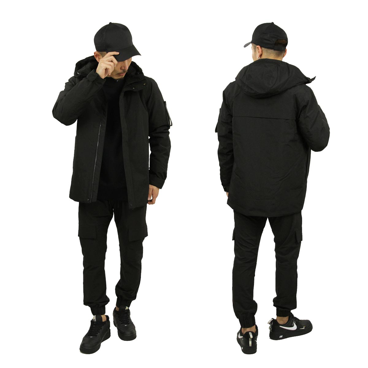 ����Х��� �������� ��� ��������Ź elvine ���㥱�å� �ʥ����󥸥㥱�å� BARNARD THERMORE TASLAN DOWN JACKET 330100 110 BLACK A91B B1C C1D D4E E13F