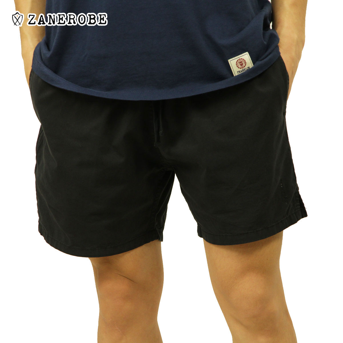 ��������� ���硼�ȥѥ�� ��� ��������Ź ZANEROBE �ܥȥॹ ZEPHYR CHINO SHORT PANTS BLACK 601-FT A13B B1C C2D D4E E13F