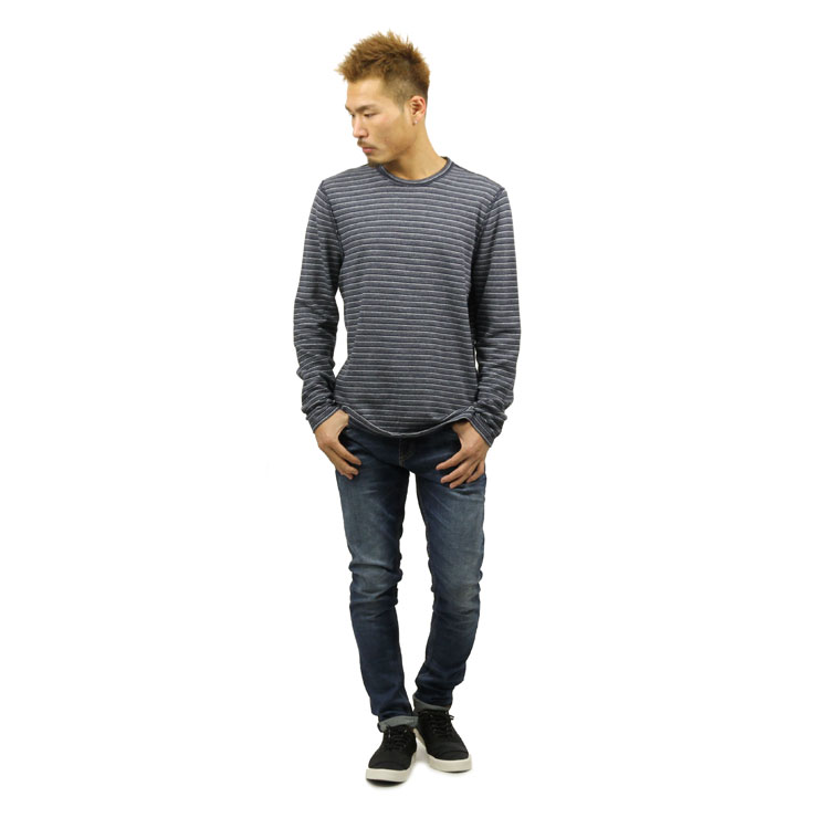 �ۥꥹ���� ����T ��� ������ HOLLISTER ĹµT����� Stripe Terry Crew T-Shirt 324-369-1209-204 D00S20