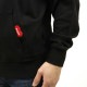 �ݡ��顼 ��� �ѡ����� ��������Ź POLER ���� �ץ륪���С� �ա��ǥ��� FURRY HEART HOOD PULL PARKA 233MCV0064-BLK BLACK