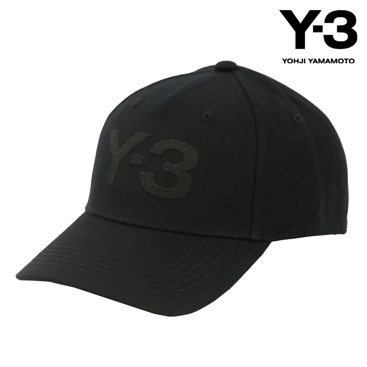 磻꡼  ǥ å  Y-3  åȥ ˹ Y-3 LOGO CAP JP1143 BLACK A51B B3C C3D D4E E13F