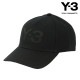 磻꡼  ǥ å  Y-3  åȥ ˹ Y-3 LOGO CAP JP1143 BLACK A51B B3C C3D D4E E13F