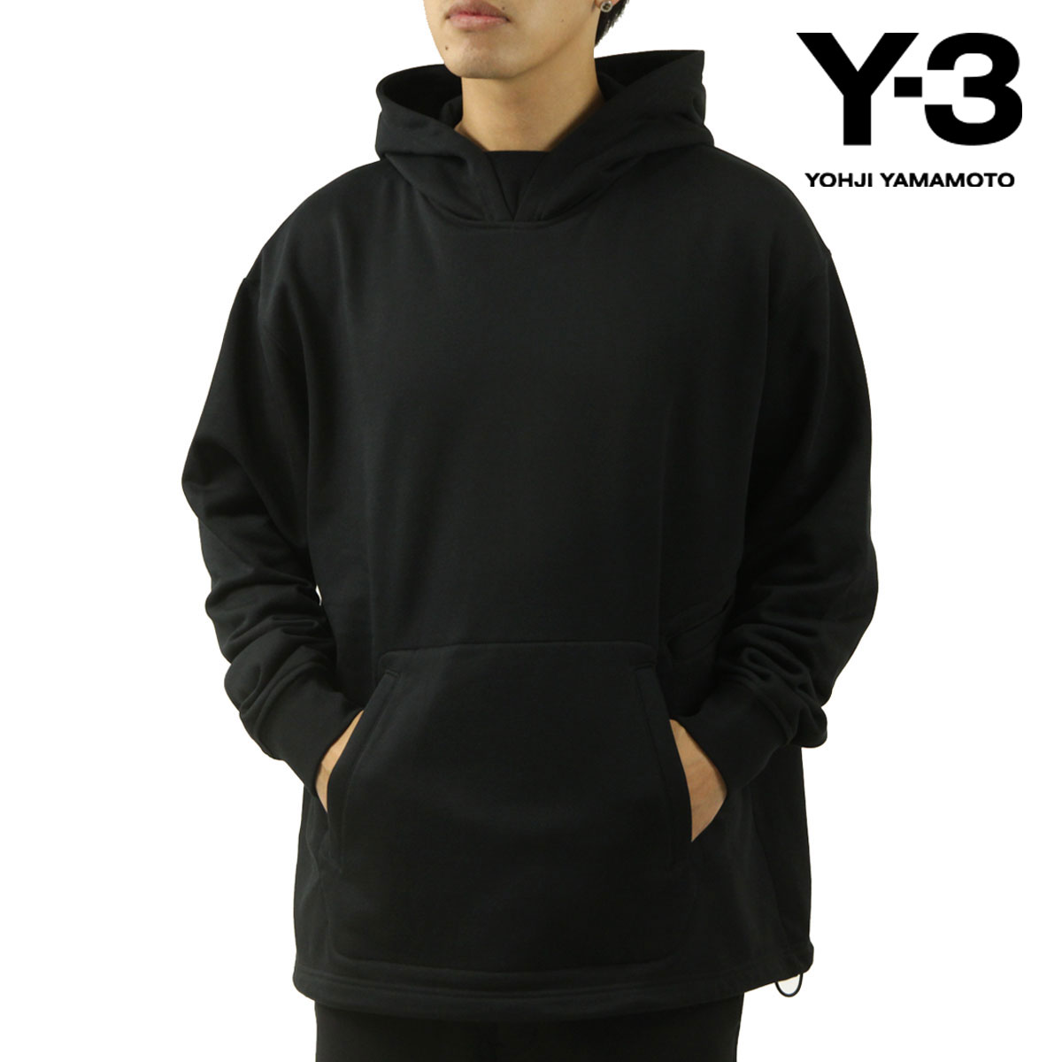 磻꡼  ץ륪Сѡ  Y-3 աǥ å LOOSE HOODIE BLACK IX0394 BLACK