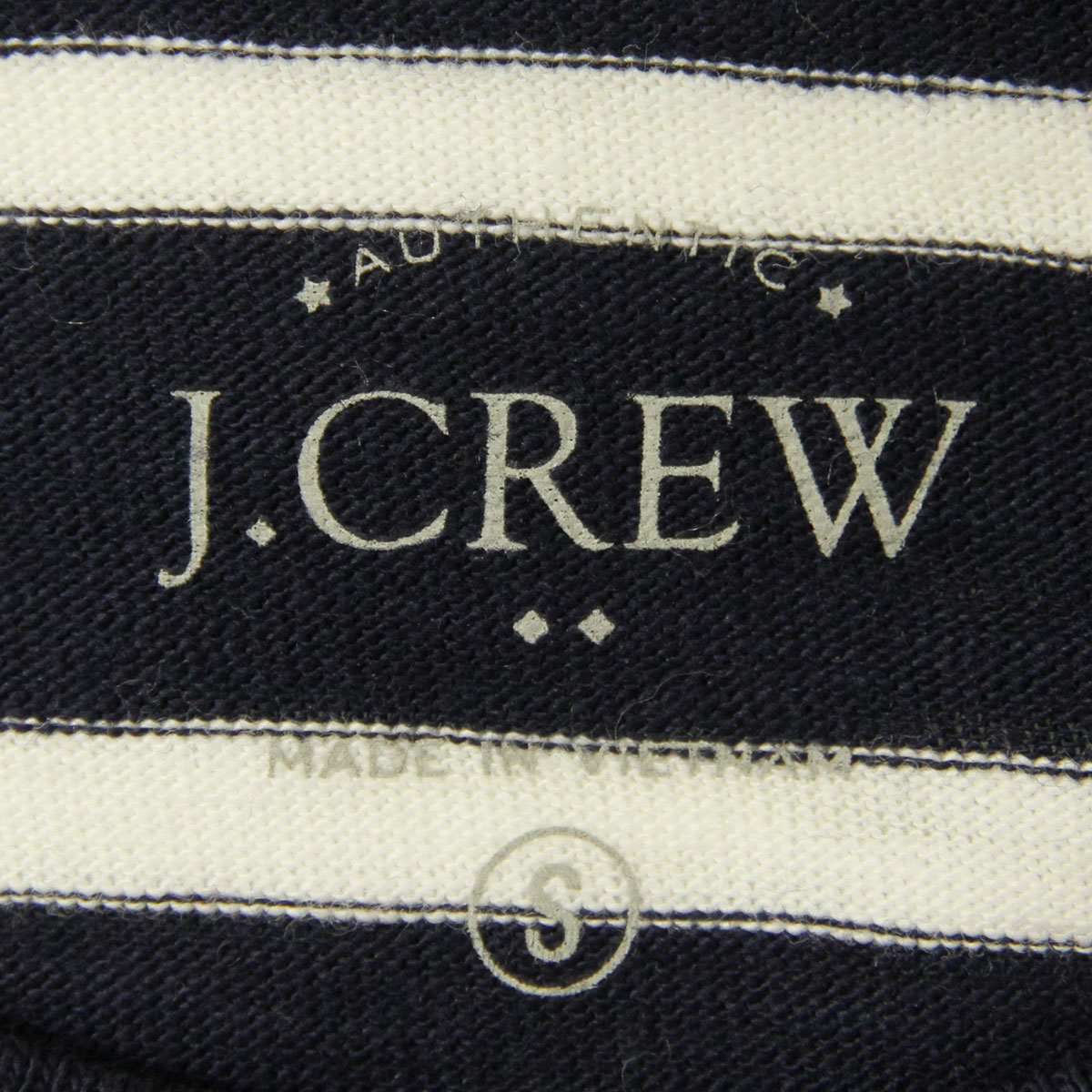 ���������롼 T����� ����T ��� ������ J.CREW �ܡ����� ĹµT����� LONG-SLEEVE DECK-STRIPED TEXTURED COTTON T-SHIRT C7931 VINTAGE NAVY WHITE