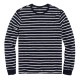 ���������롼 T����� ����T ��� ������ J.CREW �ܡ����� ĹµT����� LONG-SLEEVE DECK-STRIPED TEXTURED COTTON T-SHIRT C7931 VINTAGE NAVY WHITE
