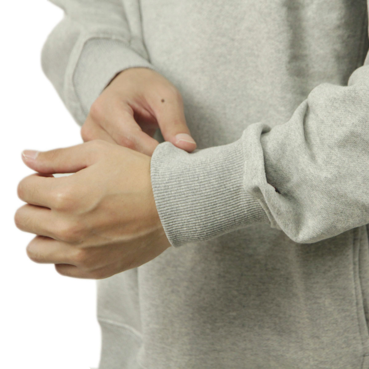 �ʥ� ��� �ѡ����� ��������Ź NANGA �ץ륪���С� ���� �ա��ǥ��� ECO HYBRID MINI BOX LOGO EMBROIDERY SWEAT HOODIE NW2441-1F014 L.GRY LIGHT GREY