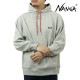 �ʥ� ��� �ѡ����� ��������Ź NANGA �ץ륪���С� ���� �ա��ǥ��� ECO HYBRID MINI BOX LOGO EMBROIDERY SWEAT HOODIE NW2441-1F014 L.GRY LIGHT GREY