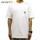 �����ϡ��� T����� ������ CARHARTT ȾµT����� WORKWEAR POCKET SHORT-SLEEVE T-SHIRT K87 WHT WHITE A11B B1C C1D D1E E01F
