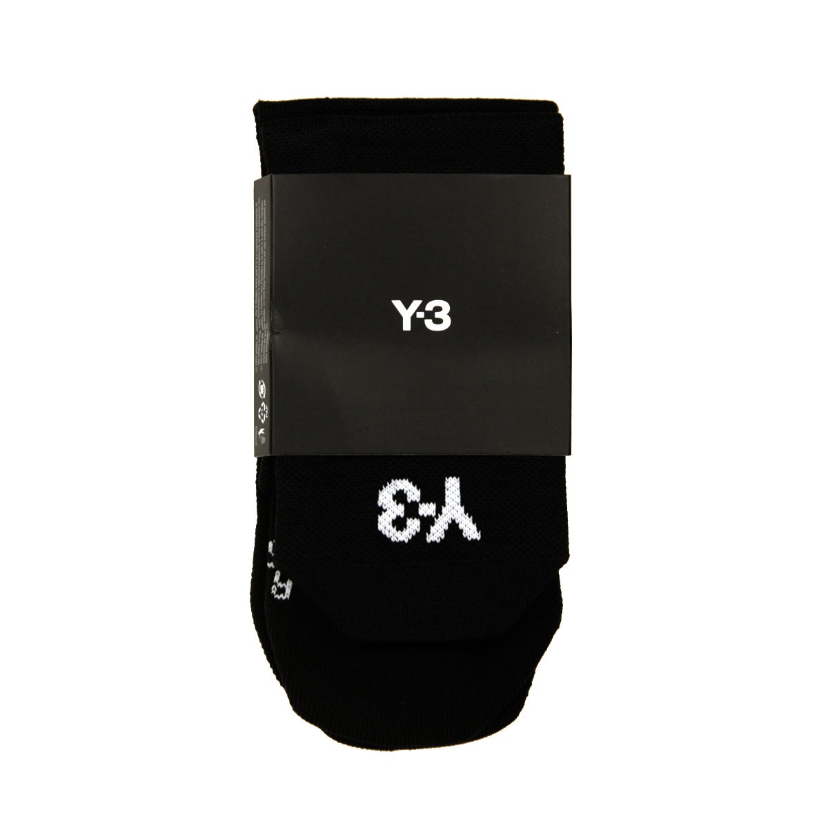 磻꡼  ǥ   Y-3   å Y-3 RUN SOCK IK7231 BLACK