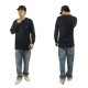 ݥ ե  ĹµT  POLO RALPH LAUREN ޥT åե T FOLDED WAFFLE LONG SLEEVE CREE TEE T-SHIRT PWLC2 CRUISE NAVY / WHITE LOGO