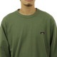 �ʥ� ��� ĹµT����� ��������Ź NANGA ���롼�ͥå� ���� ����T ECO HYBRID BOX LOGO EMBROIDERY LONG SLEEVE TEE BLK NW2411-1G803-A GRN GREEN
