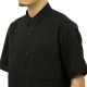 �ʥ� ��� Ⱦµ����� ��������Ź NANGA �ɥåȥ��� �ܥ�������� DotAir COMFY SHORT SLEEVE SHIRT P.BLK PURE BLACK NW2411-1E900