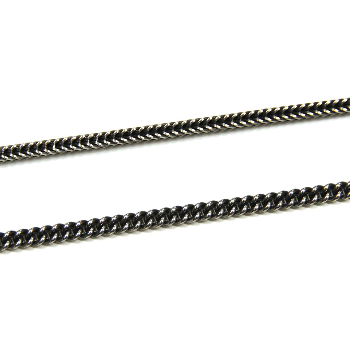 �ϥ�� HARIM �ͥå��쥹�������� �֥쥹��å� HARIM DOUBLE HERRINGBONE CHAINS NECKLACE/BRACELET HRC012 SILVER 925 OXIDIZED BLACK A82B B3C C3D D8E E32F