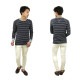 �̡��ǥ��������� ����T ��� ��������Ź Nudie Jeans ĹµT����� Otto Raglan Blue/Greymel 131360 D15S25