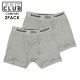 �ץ������ ���� ��� ��������Ź PROCLUB �ܥ������ѥ�� ������������� �礭�������� 2���� COMFORT SOFT COTTON BOXER BRIEF HEATHER GREY #173 2PACK AB6B B1C C7D D2E E02F