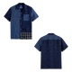 �����å�����ɥ����� ��� Ⱦµ����� ��������Ź SCOTCH��SODA ���ߥ���� �����ϥ���� SHORT SLEEVE INDIGO PATCHWORK BEACH SHIRT 173114 0729 72419 79 INDGALV A39B B1C C1D D6E E07F