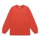 ʥ  ĹµT Ź NANGA 롼ͥå ݥ  T ECO HYBRID BOX LOGO EMBROIDERY LONG SLEEVE TEE ORANGE NW2411-1G803-A ORANGE