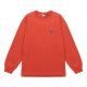 ʥ  ĹµT Ź NANGA 롼ͥå ݥ  T ECO HYBRID BOX LOGO EMBROIDERY LONG SLEEVE TEE ORANGE NW2411-1G803-A ORANGE