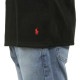 �ݥ� ���ե������ ��� ĹµT����� ������ POLO RALPH LAUREN �����ޥ�T����� ��åե����� ����T FOLDED WAFFLE LONG SLEEVE CREE TEE T-SHIRT PWLC2 POLO BLACK / RL2000 RED LOGO