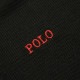 �ݥ� ���ե������ ��� ĹµT����� ������ POLO RALPH LAUREN �����ޥ�T����� ��åե����� ����T FOLDED WAFFLE LONG SLEEVE CREE TEE T-SHIRT PWLC2 POLO BLACK / RL2000 RED LOGO