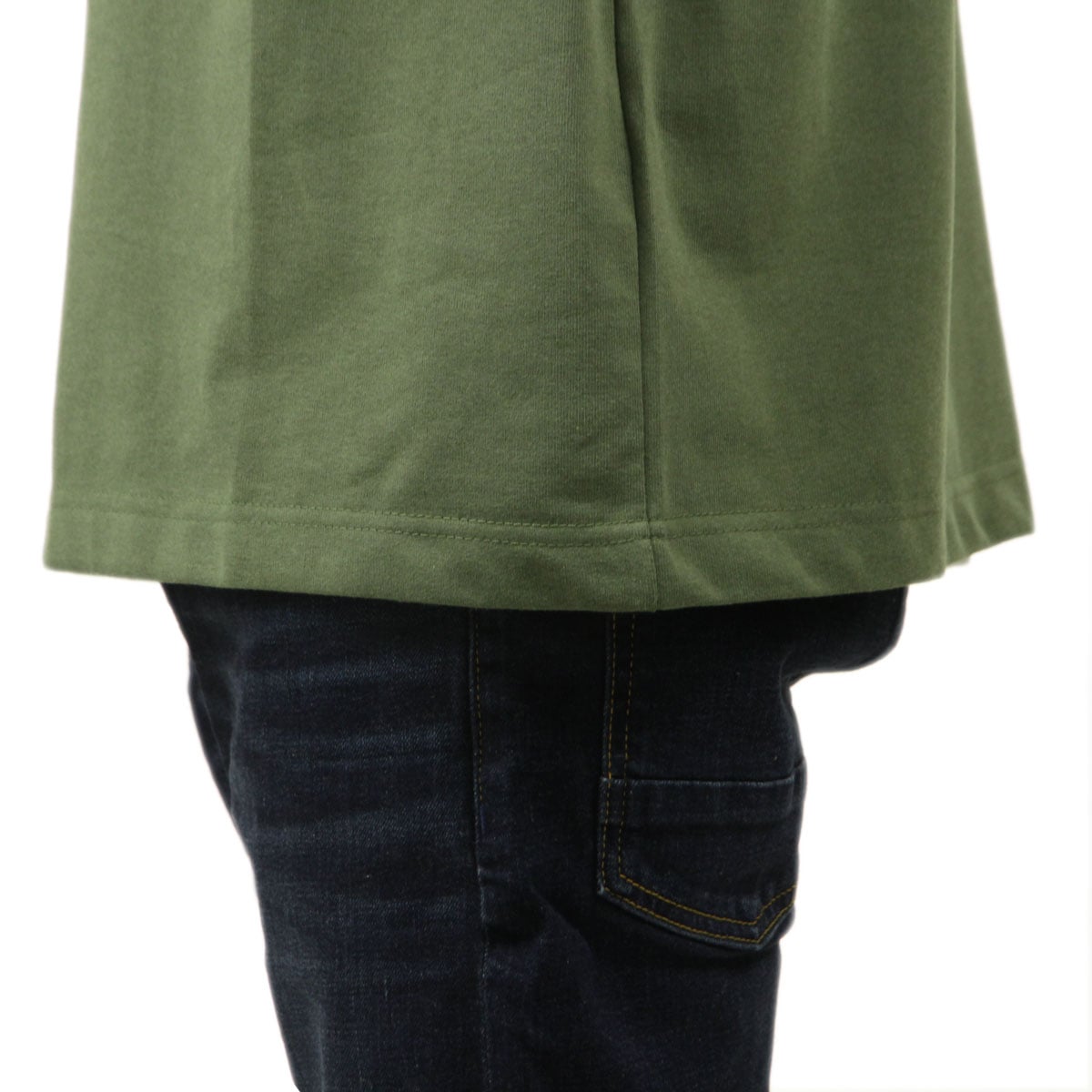 �ʥ� ��� ĹµT����� ��������Ź NANGA ���롼�ͥå� ���� ����T ECO HYBRID BOX LOGO LONG SLEEVE TEE NW2431-1E150 GRN GREEN