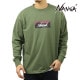 �ʥ� ��� ĹµT����� ��������Ź NANGA ���롼�ͥå� ���� ����T ECO HYBRID BOX LOGO LONG SLEEVE TEE NW2431-1E150 GRN GREEN