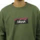 �ʥ� ��� ĹµT����� ��������Ź NANGA ���롼�ͥå� ���� ����T ECO HYBRID BOX LOGO LONG SLEEVE TEE NW2431-1E150 GRN GREEN