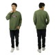 �ʥ� ��� ĹµT����� ��������Ź NANGA ���롼�ͥå� ���� ����T ECO HYBRID BOX LOGO LONG SLEEVE TEE NW2431-1E150 GRN GREEN