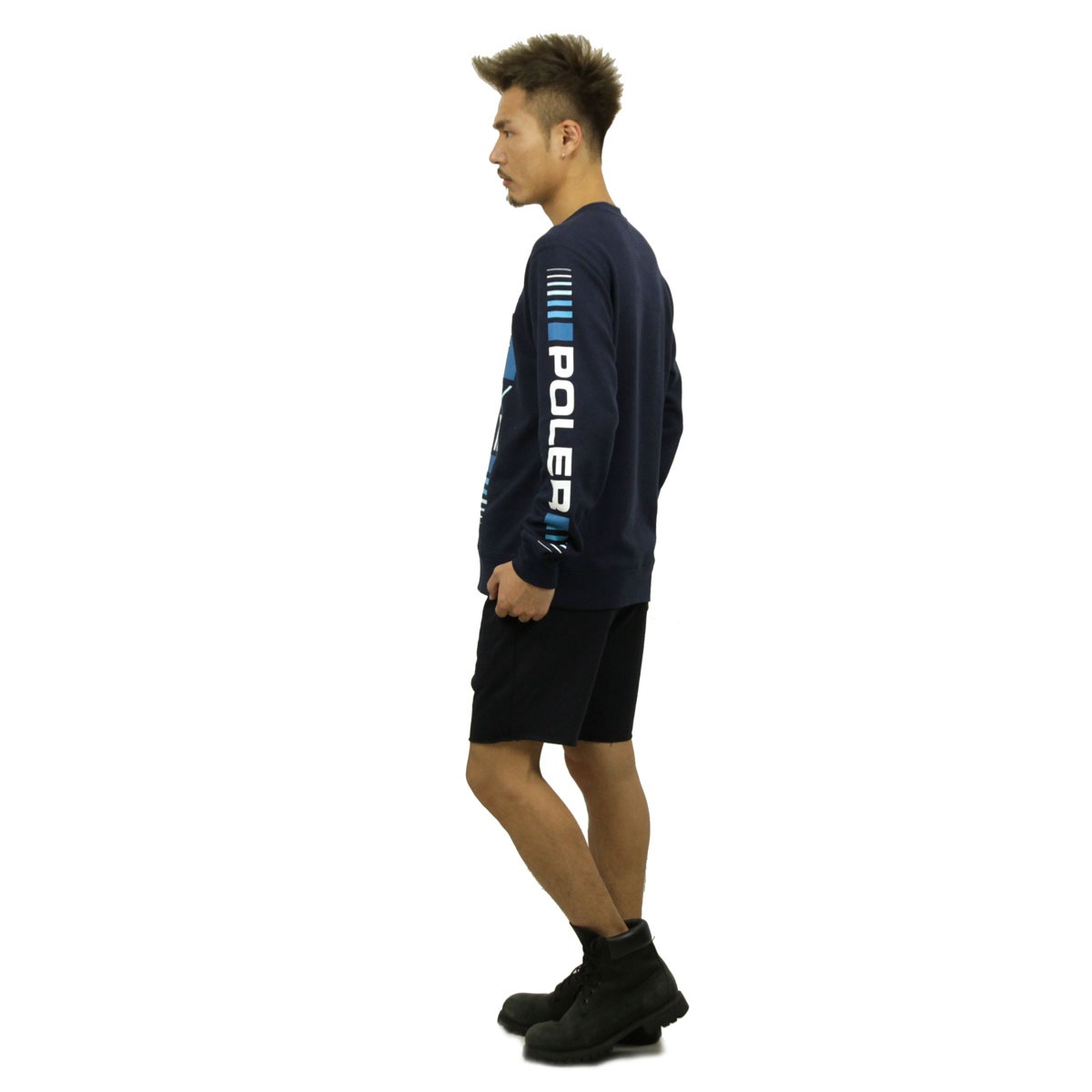 �ݡ��顼 ����T ��� ��������Ź POLER ĹµT����� ���롼�ͥå�T����� FACTORY TEAM CREWNECK FLEECE 21250026-NVY NAVY