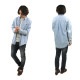 ̡ǥ   Ź Nudie Jeans Ĺµǥ˥ॷ ALBERT LIGHT STRUCTURE DENIM SHIRTS B26 140646 A62B B1C C1D D6E E07F