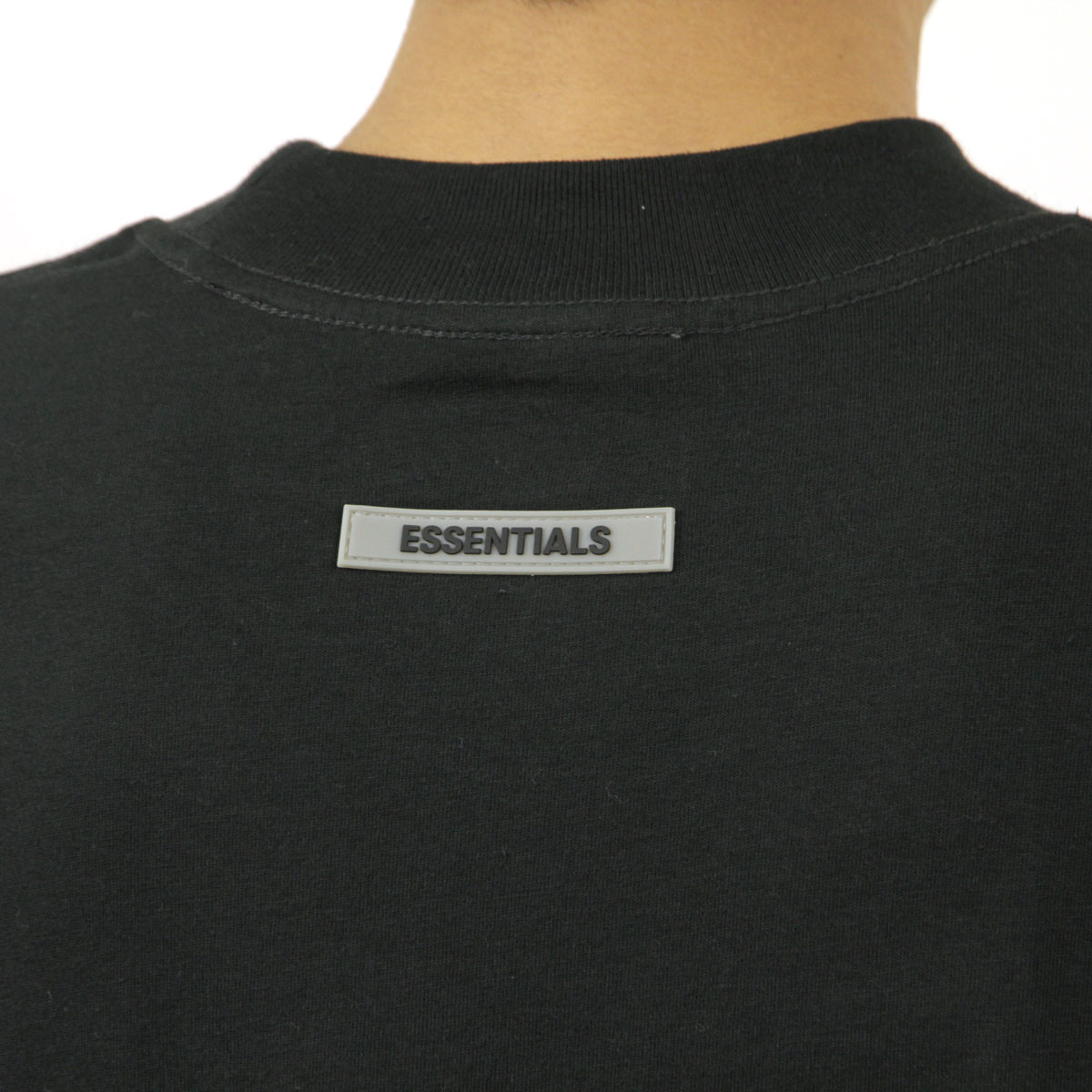 フィアオブゴッド fog essentials ロンT メンズ 正規品 FEAR OF GOD エッセンシャルズ 長袖Tシャツ ロゴ クルーネック FOG - FEAR OF GOD ESSENTIALS LONG SLEEVE T-SHIRT BLACK AA5B B1C C1D D2E ...