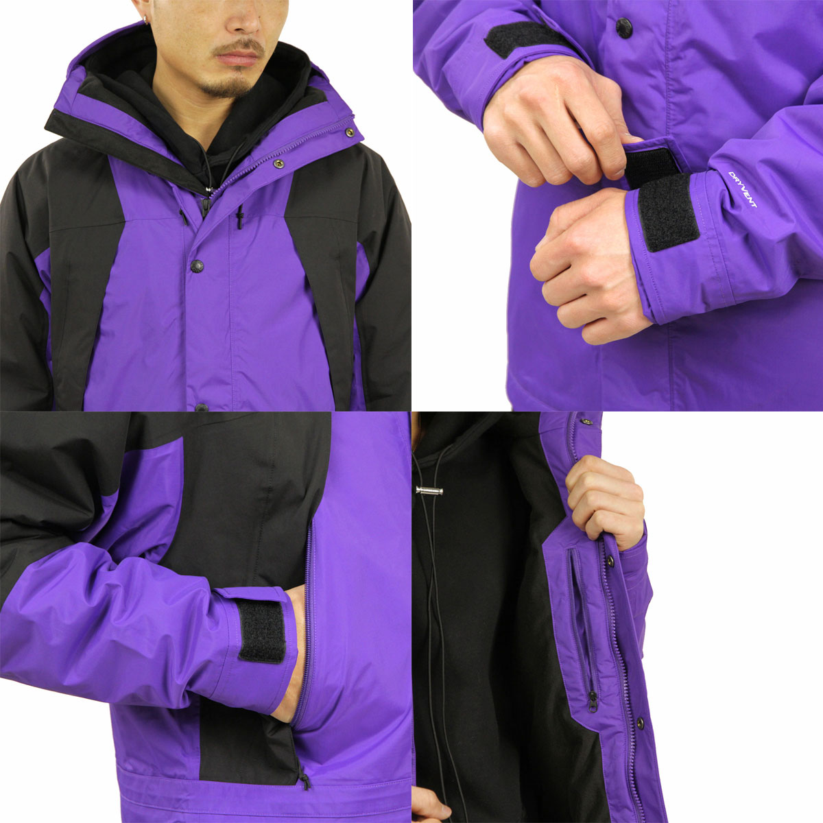 Ρե 㥱å   THE NORTH FACE ޥƥѡ  M MOUNTAIN LIGHT DRYVENT INSULATED JACKET NF0A3XY5 PEAK PURPLE A14B B1C C1D D4E E24F