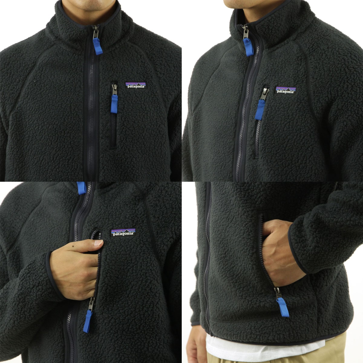 �ѥ����˥� ���㥱�å� ��� ������ patagonia �ܥ����㥱�å� �������� RETRO PILE FLEECE JACKET 22801 PBLE PITCH BLUE W/ENDLESS BLUE A53B B1C C1D D4E E06F