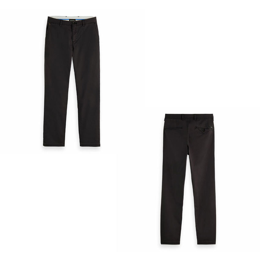 �����å�����ɥ����� ���Υѥ� ��� ��������Ź SCOTCH��SODA �ܥȥॹ �����ե��å� BASIC STUART REGULAR SLIM-FIT CONTAINS ORGANIC CHINO PANTS 165614 4524 51551 04 ANTHRACITE A39B B1C C2D D2E E02F