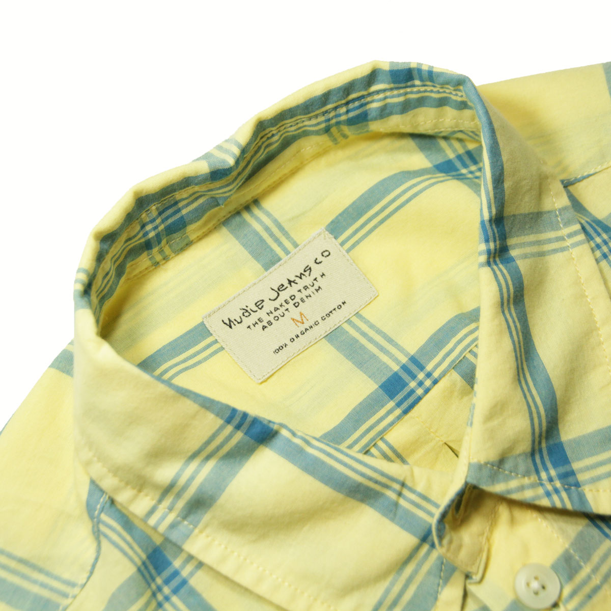 ̡ǥ å  Ź Nudie Jeans Ĺµ ܥ 奢륷 CHUCK CHECK SHIRT 140666 Y20 PALE GREEN A62B B1C C1D D6E E12F