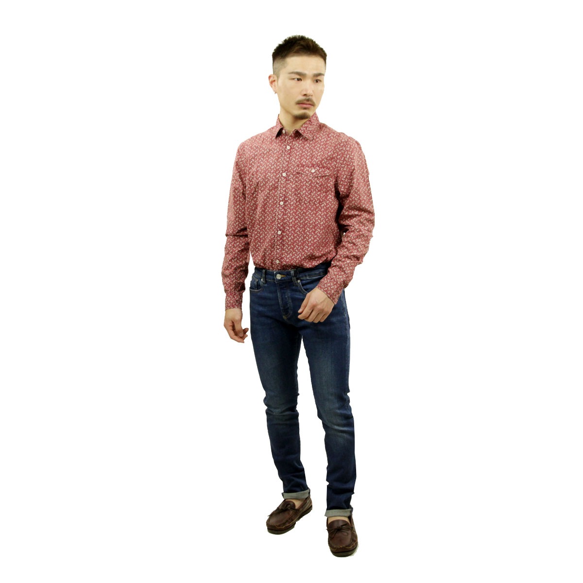 �����å�����ɥ����� ��� Ĺµ����� ��������Ź SCOTCH��SODA �ܥ�������� �쥮��顼�ե��å� �ݥץ�󥷥�� REGULAR-FIT PRINTED POPLIN SHIRT D 172009 0217 71431 19 COMBO A A39B B1C C1D D6E E11F