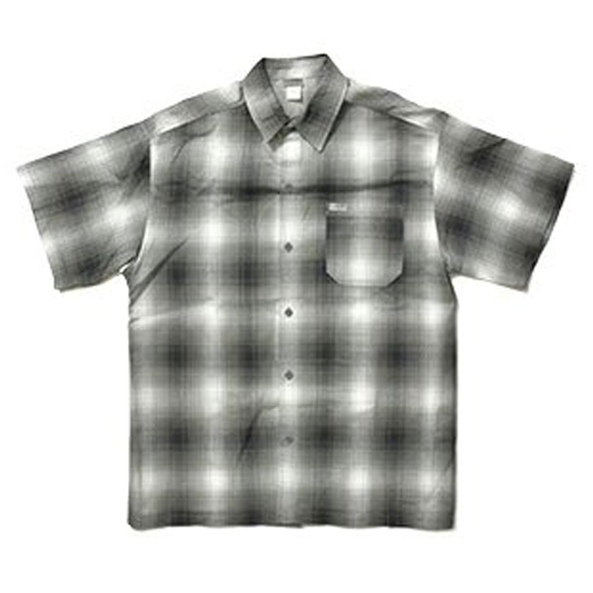 �����ȥå� ��� Ⱦµ����� ������ CALTOP CALTOP ACRYLIC OMBRE CHECK SHORT SLEEVE SHIRTS GREY / WHITE Ⱦµ ����ȥå� �����å������ �ե�ͥ륷��� �ͥ륷��� ����֥� ������ɥ������� ���硼�ȥ��꡼�� 2000SS AC3B B1C C1D D6E E02F
