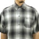 �����ȥå� ��� Ⱦµ����� ������ CALTOP CALTOP ACRYLIC OMBRE CHECK SHORT SLEEVE SHIRTS GREY / WHITE Ⱦµ ����ȥå� �����å������ �ե�ͥ륷��� �ͥ륷��� ����֥� ������ɥ������� ���硼�ȥ��꡼�� 2000SS AC3B B1C C1D D6E E02F