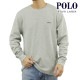 �ݥ� ���ե������ ��� ĹµT����� ������ POLO RALPH LAUREN �����ޥ�T����� ��åե����� ����T FOLDED WAFFLE LONG SLEEVE CREE TEE T-SHIRT PWLC2 CHARCOAL HEATHER / NEVIS LOGO