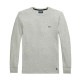 �ݥ� ���ե������ ��� ĹµT����� ������ POLO RALPH LAUREN �����ޥ�T����� ��åե����� ����T FOLDED WAFFLE LONG SLEEVE CREE TEE T-SHIRT PWLC2 CHARCOAL HEATHER / NEVIS LOGO