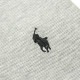 �ݥ� ���ե������ ��� ĹµT����� ������ POLO RALPH LAUREN �����ޥ�T����� ��åե����� ����T FOLDED WAFFLE LONG SLEEVE CREE TEE T-SHIRT PWLC2 CHARCOAL HEATHER / NEVIS LOGO