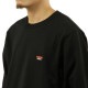 �ʥ� ��� �������å� ��������Ź NANGA ���롼�ͥå� �ȥ졼�ʡ� ���� ECO HYBRID MINI BOX LOGO EMBROIDERY SWEATSHIRT P.BLK PURE BLACK NW2441-1F013
