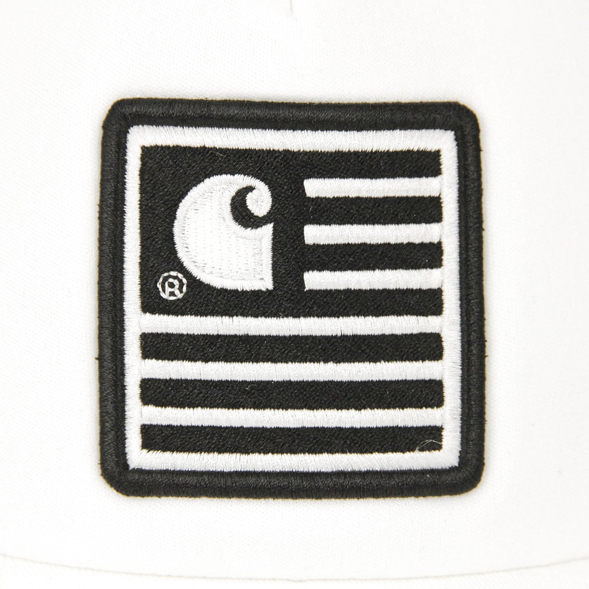 �����ϡ��� ����å� ��� ������ CARHARTT WIP ����å� ˹�� STATE PATCH TRUCKER CAP WHITE i026367-0200 AB0B B3C C3D D4E E01F