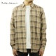 ̡ǥ å  Ź Nudie Jeans Ĺµ ܥ 奢륷 CHUCK CHECK SHIRT 140701 B16 BEIGE A62B B1C C1D D6E E18F