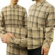 ̡ǥ å  Ź Nudie Jeans Ĺµ ܥ 奢륷 CHUCK CHECK SHIRT 140701 B16 BEIGE A62B B1C C1D D6E E18F