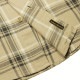 ̡ǥ å  Ź Nudie Jeans Ĺµ ܥ 奢륷 CHUCK CHECK SHIRT 140701 B16 BEIGE A62B B1C C1D D6E E18F